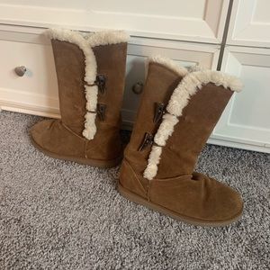 Fuzzy boots